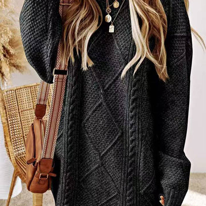 Femme Pull en tricot surdimensionné Chic und Stil