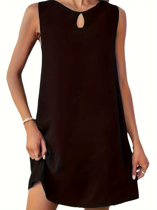 Robe femme en A avec un élégant décolleté clé Chic und Stil