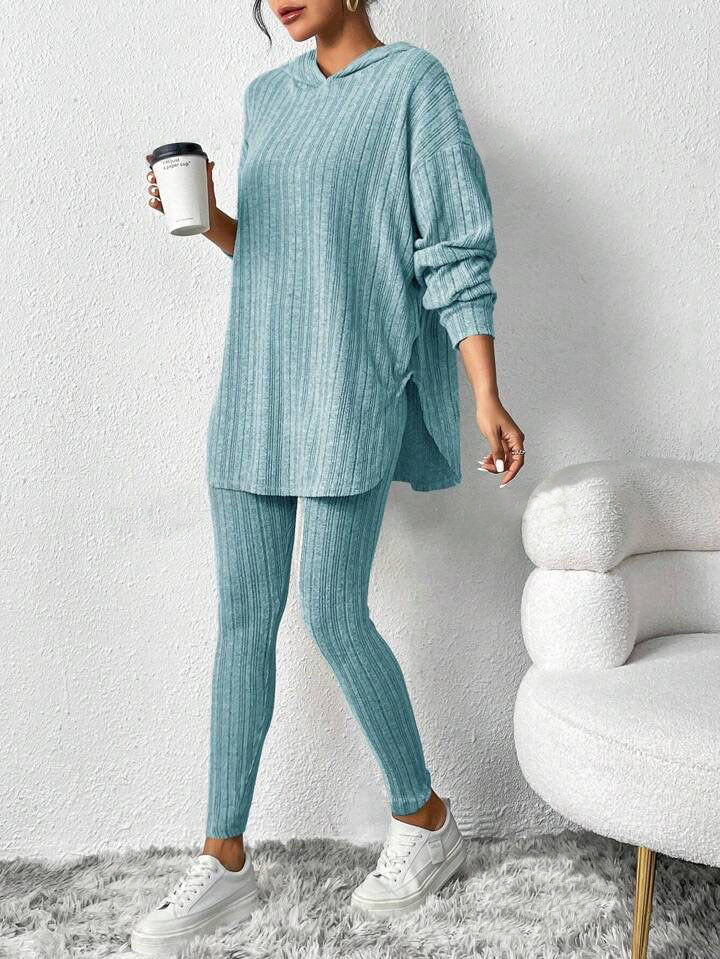 Ensemble décontracté pour dames avec pull oversize et leggings Chic und Stil