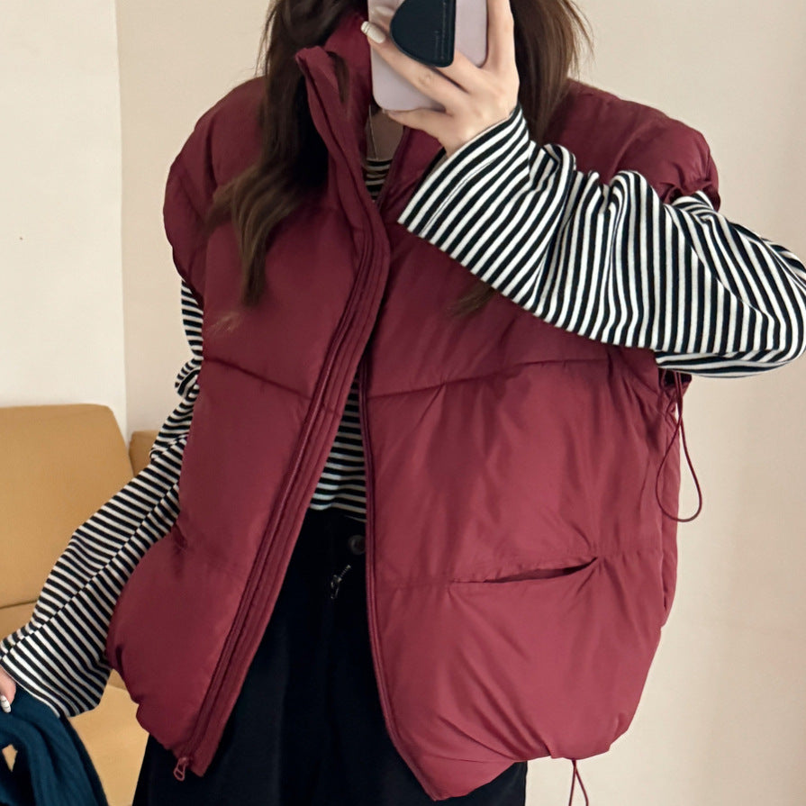 Dames doudoune de loisirs avec poches hautes et fermeture éclair intégrale Chic und Stil