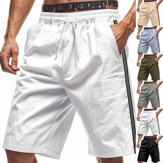Shorts bermuda sportives pour hommes avec taille élastique et poches latérales Chic und Stil