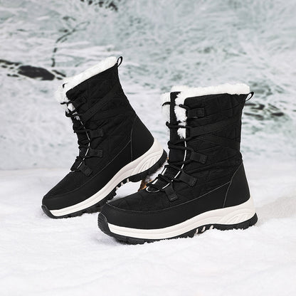 Bottes d'hiver pour femmes avec doublure isolée et semelle antidérapante Chic und Stil