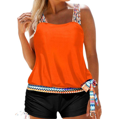 Ensemble de haut de bain et shorts pour femmes à haute performance Chic und Stil