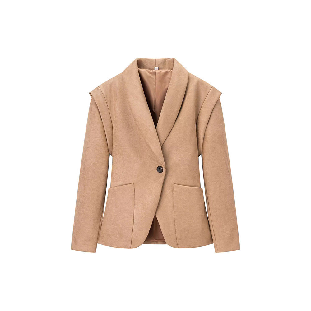 Dames Blazer élégant à coupe classique Chic und Stil