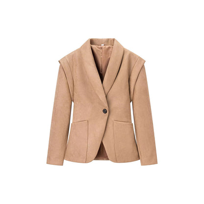 Dames Blazer élégant à coupe classique Chic und Stil