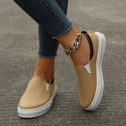 Chaussures de loisirs pour femmes à enfiler avec un accès élastique et une semelle antidérapante Chic und Stil