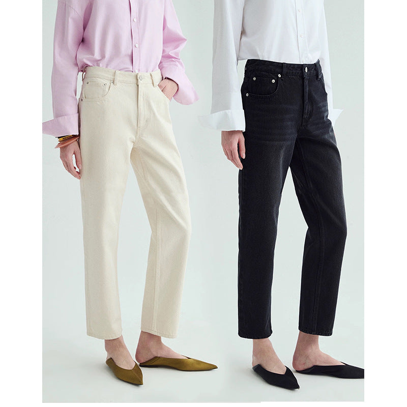 Women's High-Rise Tailored Trousers Chic und Stil
