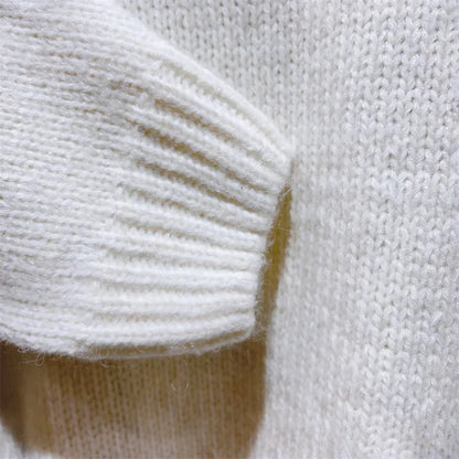 Femmes Pull en Tricot Confortable avec Imprimé Accrocheur Chic & Stil