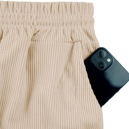 Shorts cargo décontractés pour hommes avec taille élastique et poches latérales pratiques Chic und Stil