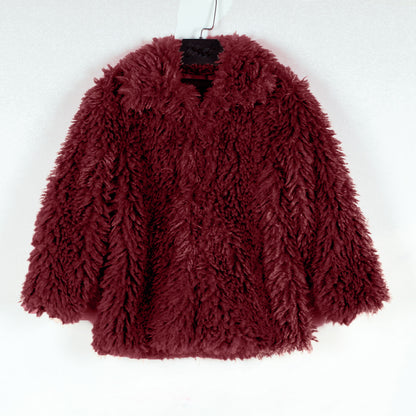 Ladies Plush Oversized Pullover Chic and Style