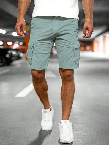 Shorts cargo multifonctionnels pour hommes avec poches latérales pratiques Chic und Stil