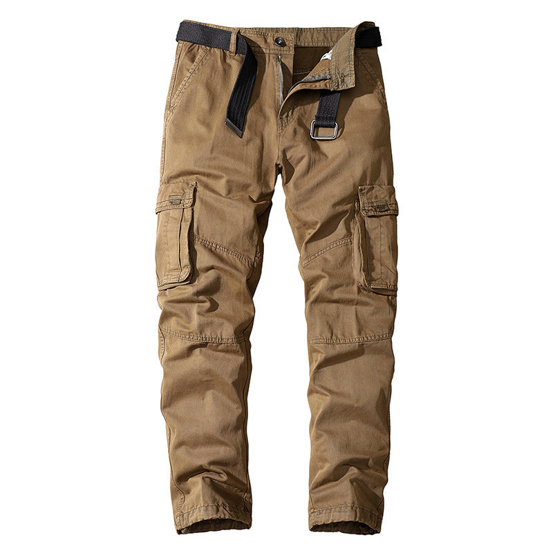 Multifunctional cargo pants for men with elastic waist and practical side pockets Chic and Style