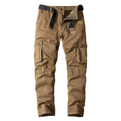 Multifunctional cargo pants for men with elastic waist and practical side pockets Chic and Style