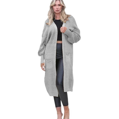 Cardigan en maille épaisse pour femmes avec poches profondes et coupe décontractée Chic und Stil