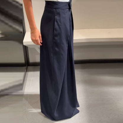 Chic and Style wide elegant fabric pants for women