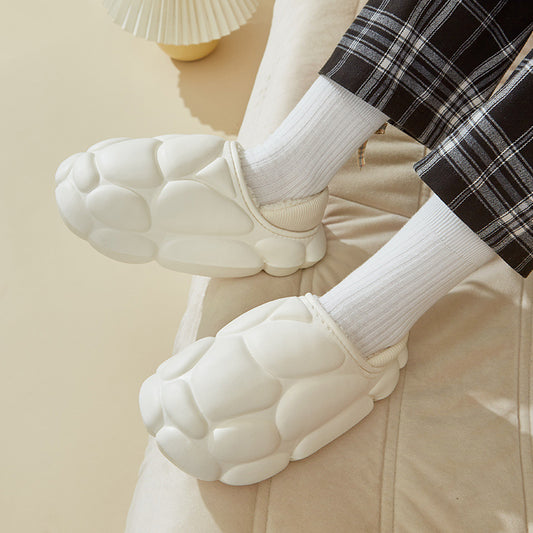 Chaussons pour femmes avec semelle antidérapante et doublure douce Chic und Stil