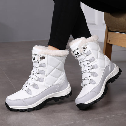 Bottes d'hiver isolées pour femmes avec semelle antidérapante et doublure douillette Chic und Stil