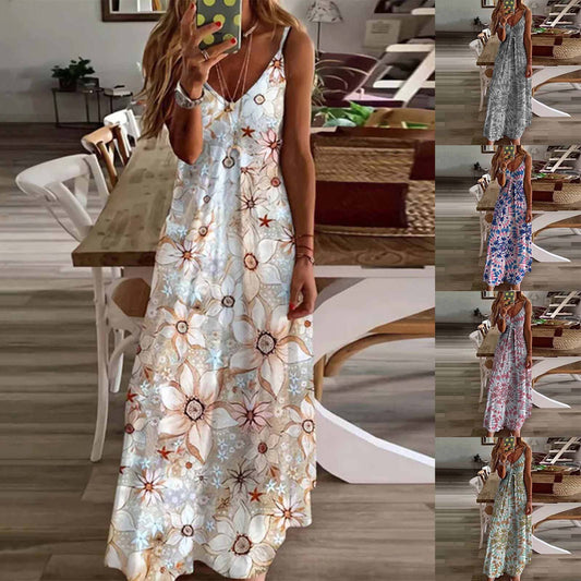 Robe de nuit A-ligne à fleurs Chic und Stil