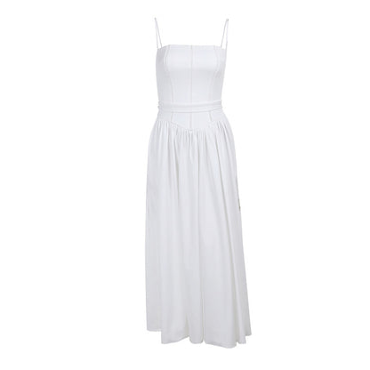 Robe maxi sans bretelles élégante Chic und Stil