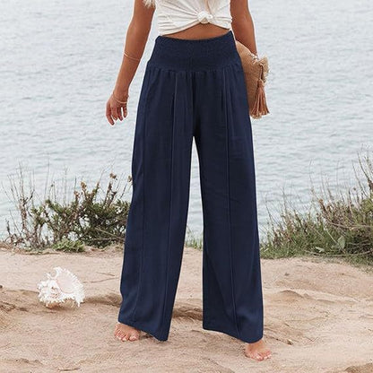 Ladies Wide Palazzo Pants Chic and Style