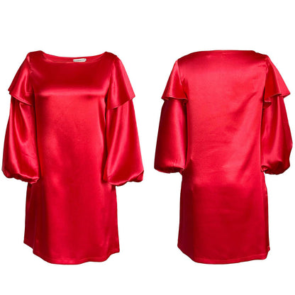 Robe élégante pour femmes avec des manches volumineuses et fluides Chic und Stil