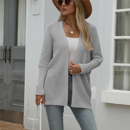 Dame cardigan avec devant ouvert et coupe décontractée Chic und Stil