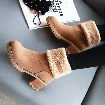 Bottes pour femmes avec tige doublée et semelle antidérapante Chic und Stil