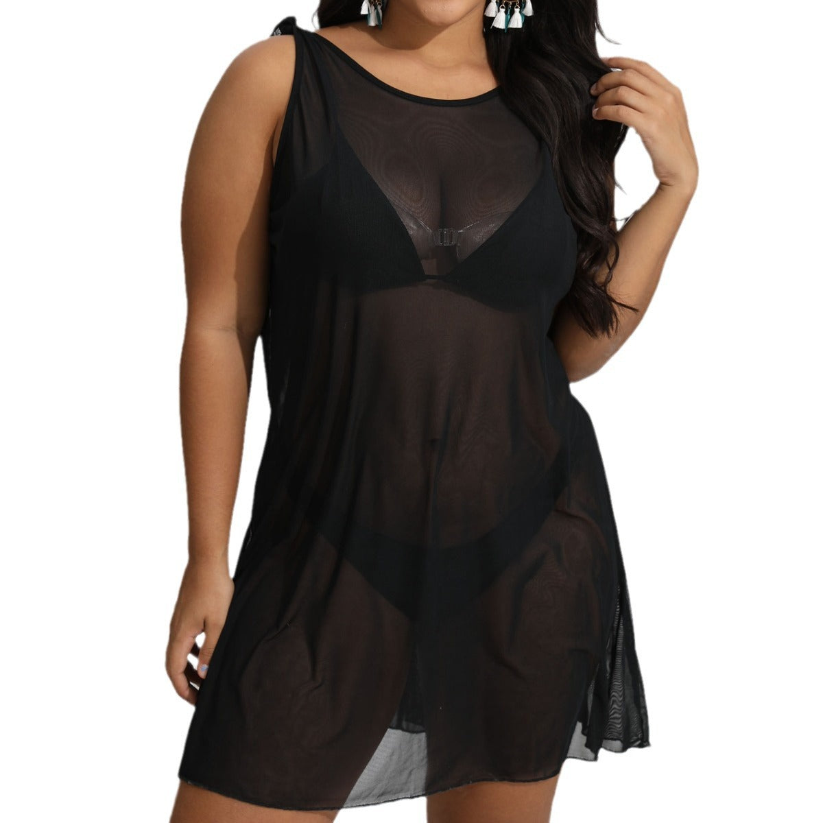 Robe de bain légère et transparente pour femmes Chic und Stil