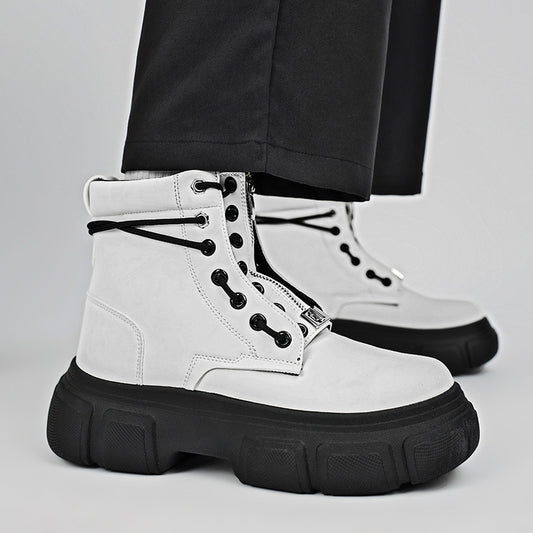 Bottes de combat robustes pour femmes avec semelle antidérapante et système de laçage innovant Chic und Stil