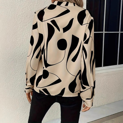 Blouse haute couture pour femmes avec motif moderne Chic und Stil