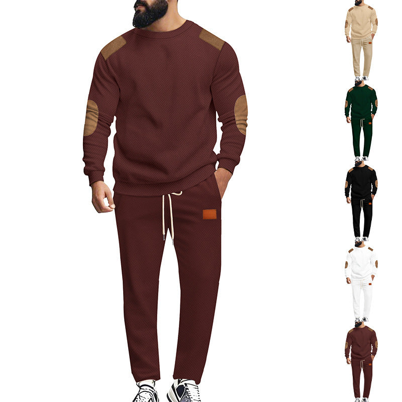 Men's chic and stylish sweatshirt and jogger pants set