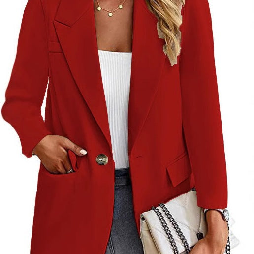 Blazer pour femmes avec poches à la mode et coupe élégante Chic und Stil