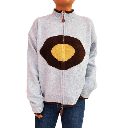 Pull femme douillet avec design accrocheur Chic und Stil