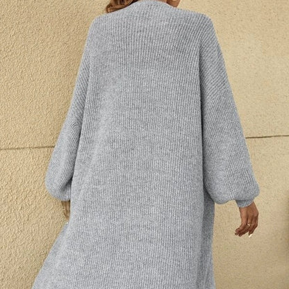 Dames cardigan en tricot doux à coupe large Chic und Stil