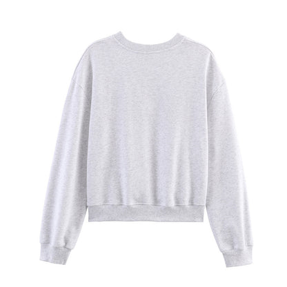 Sports pants for women with elastic waistband and practical logo Chic und Stil