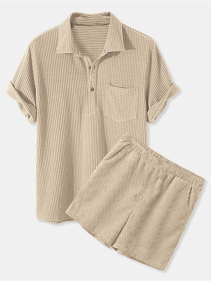 Sun pajama set for women with short t-shirt and Chic und Stil pants