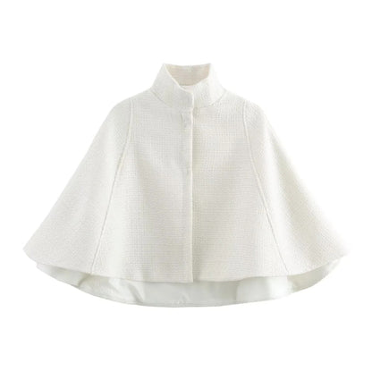 Dames élégant veste à capuche à coupe polyvalente en textile luxueux Chic und Stil