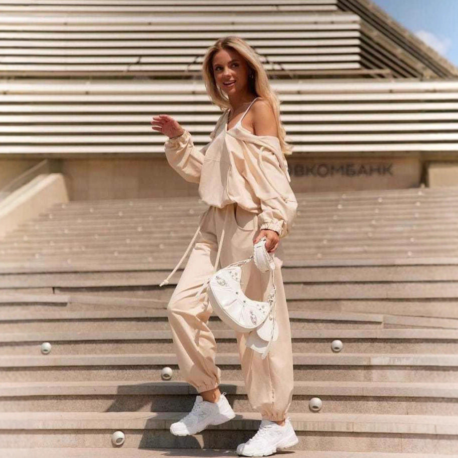 Dames Freizeit-JumpSuit avec coupe décontractée et poches pratiques Chic und Stil