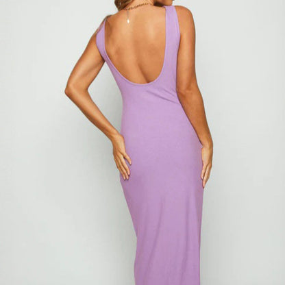 Robe maxi pour femmes avec un design à découpe innovant et un haut ajusté Chic und Stil