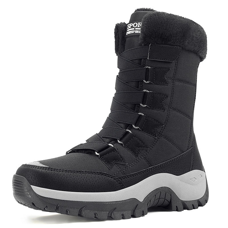 Bottes d'hiver imperméables pour femmes avec doublure isolante et semelle antidérapante Chic und Stil