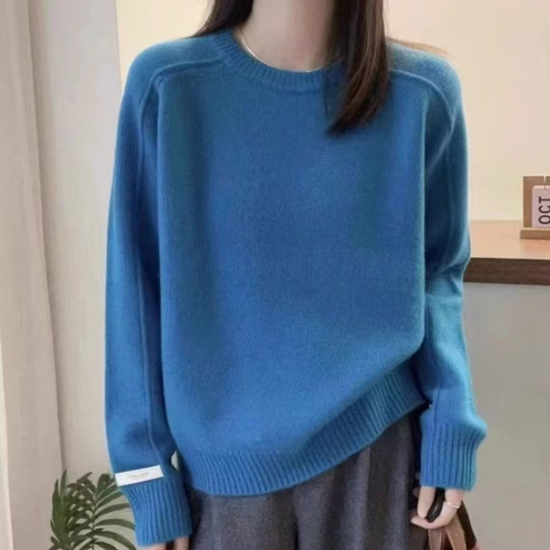 Femmes Pull de haute qualité avec design structuré et coupe ample Chic und Stil