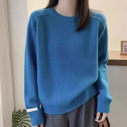 Femmes Pull de haute qualité avec design structuré et coupe ample Chic und Stil