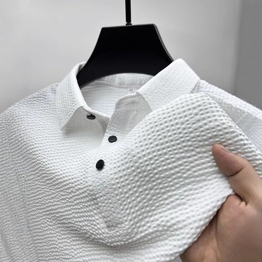 Polo Performance structuré pour hommes Chic und Stil