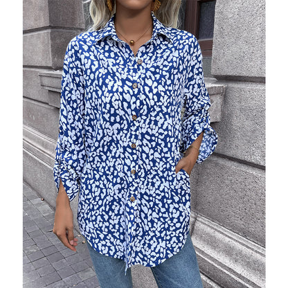 Chemisier femme léger avec imprimé animal et coupe confortable Chic und Stil