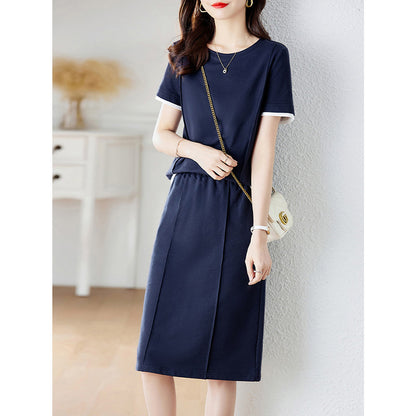 Robe Midi Superposée Décontractée pour Femmes Chic und Stil