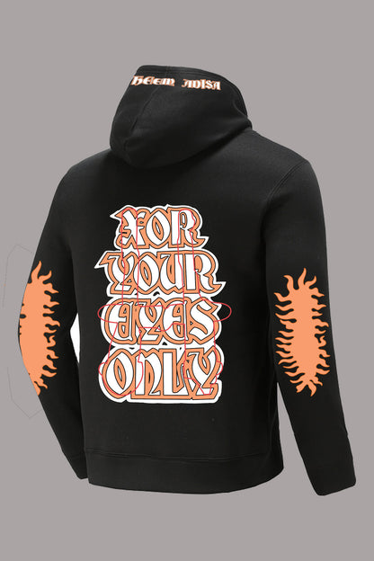 Pull à capuche surdimensionné pour femmes avec un design graphique unique Chic und Stil