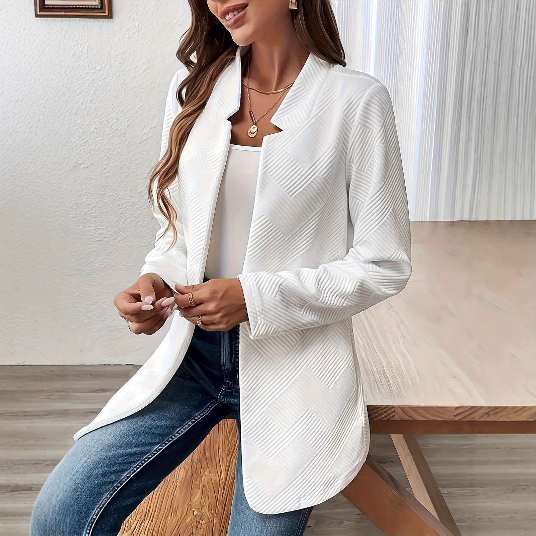 Dames élégante et structurée blazer en design minimaliste Chic und Stil