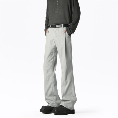 Casual wide pants for men with elastic waist and practical pockets Chic and Style