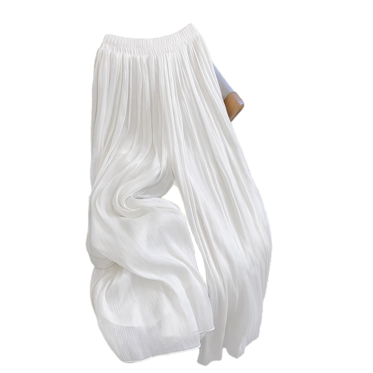 Wide pleated pants for women with elastic waistband Chic und Stil