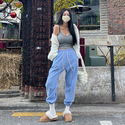 Pantalons de survêtement confortables pour femmes avec taille élastique Chic & Stil